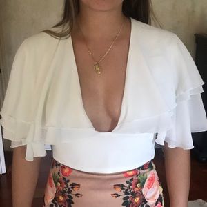 Nasty Gal midriff Top